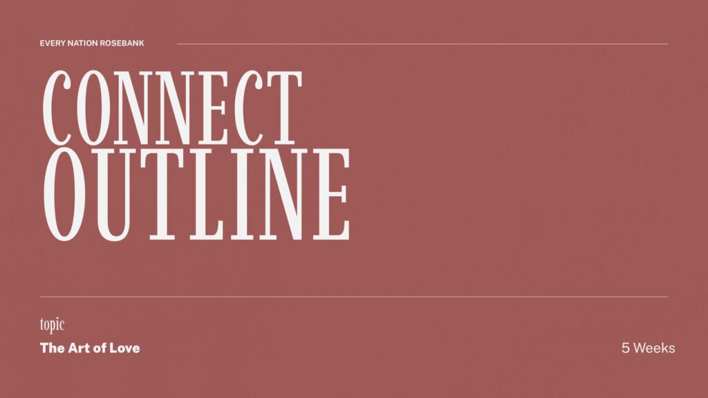 Resources thumbnail of Connect Outline – The Art of Love